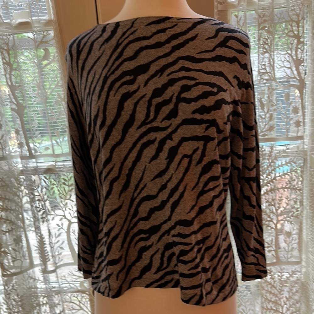 Zebra Print Women's Top
